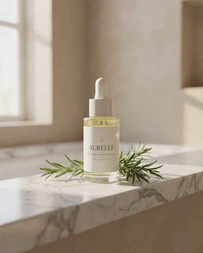 Aurelle Rozemarijn Haarolie met Pepermunt — Hoofdhuidolie 30 ml
