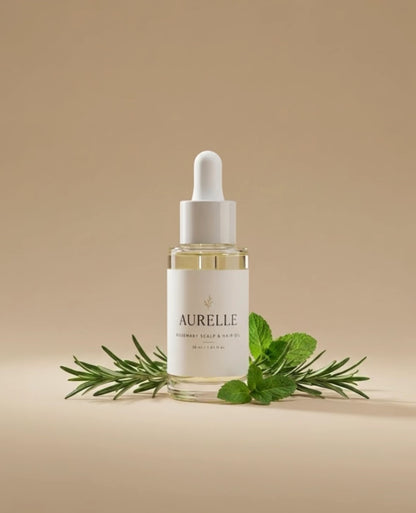 Aurelle Rozemarijn Haarolie met Pepermunt — Hoofdhuidolie 30 ml